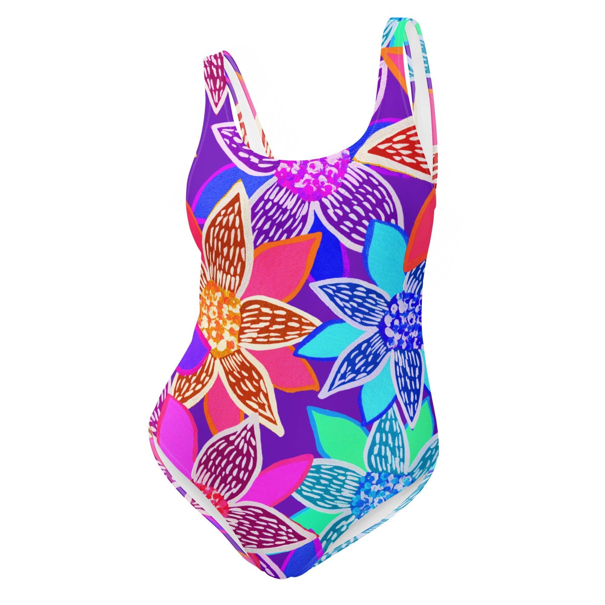 Arnjil Mindi Flower One-Piece Swimsuit – PaletTheory