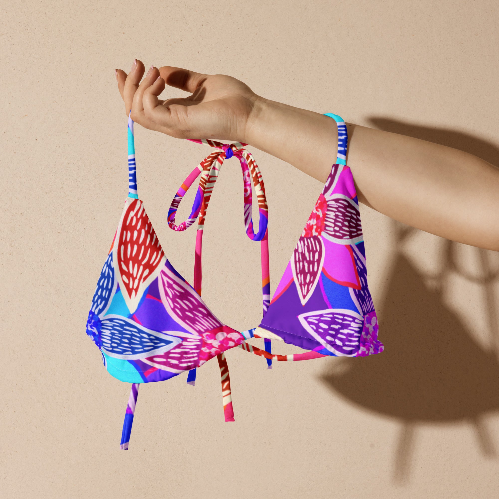 Arnjil Mindi Flower Triangle Top-Sherika Duckhole-PaletTheory