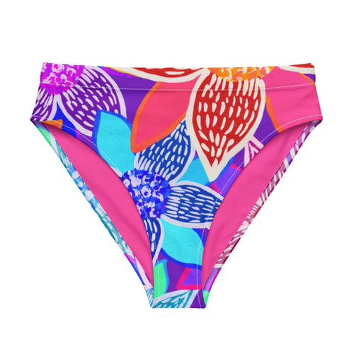 Arnjil Mindi Flower high-waisted bikini bottom-Sherika Duckhole-PaletTheory
