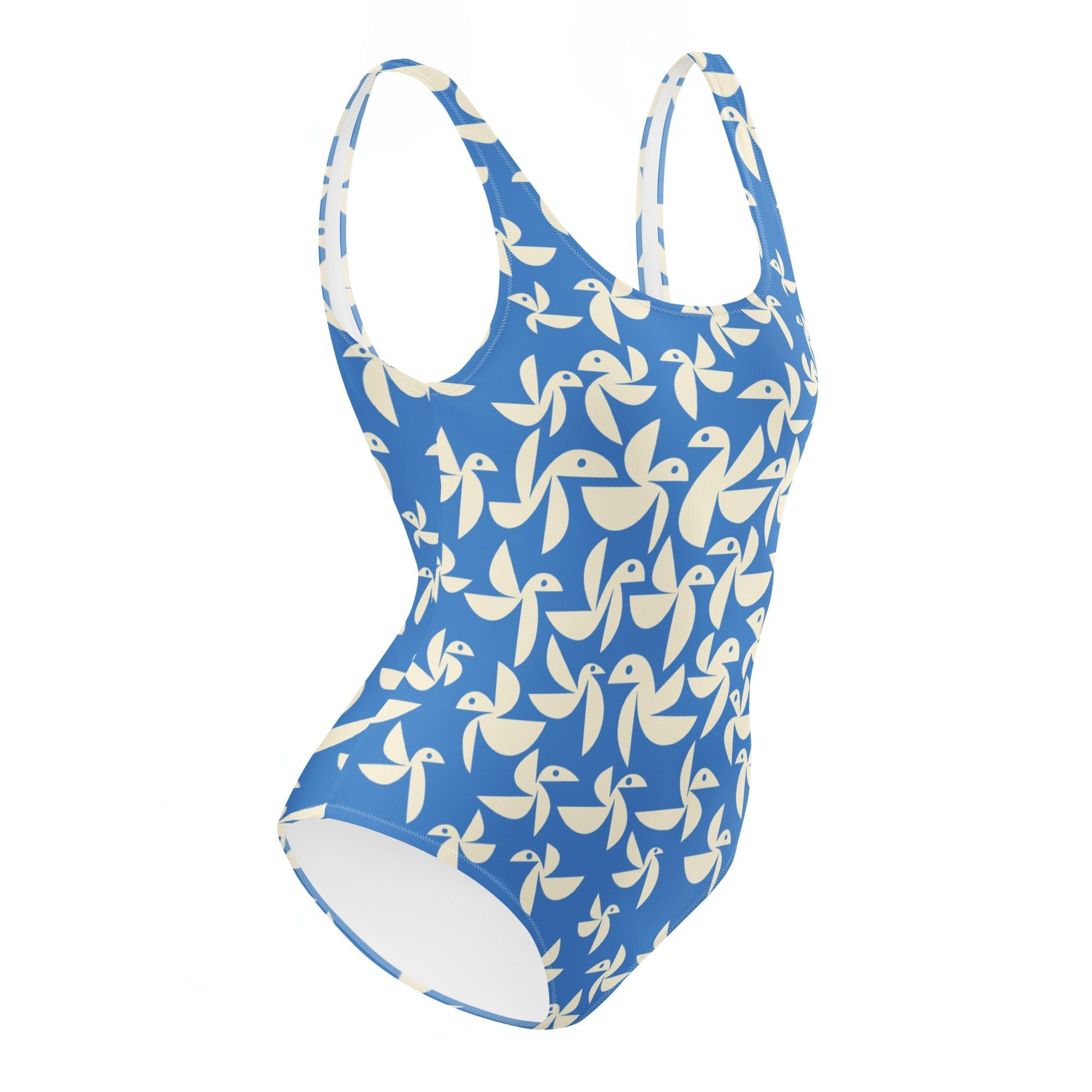 Birds One-Piece Swimsuit - SALE-Thomas Heinz-PaletTheory