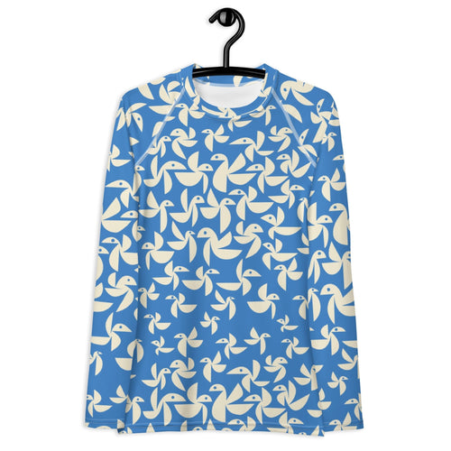 Birds Women's Rash Guard - SALE-Thomas Heinz-PaletTheory