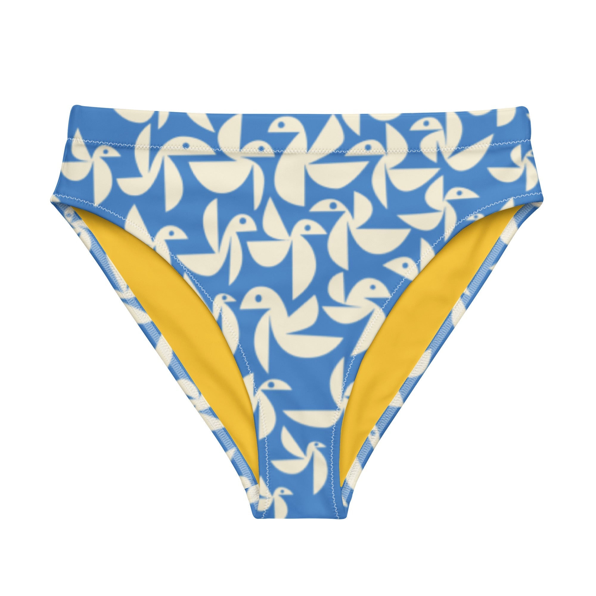Birds high-waisted bikini bottom - SALE-Thomas Heinz-PaletTheory