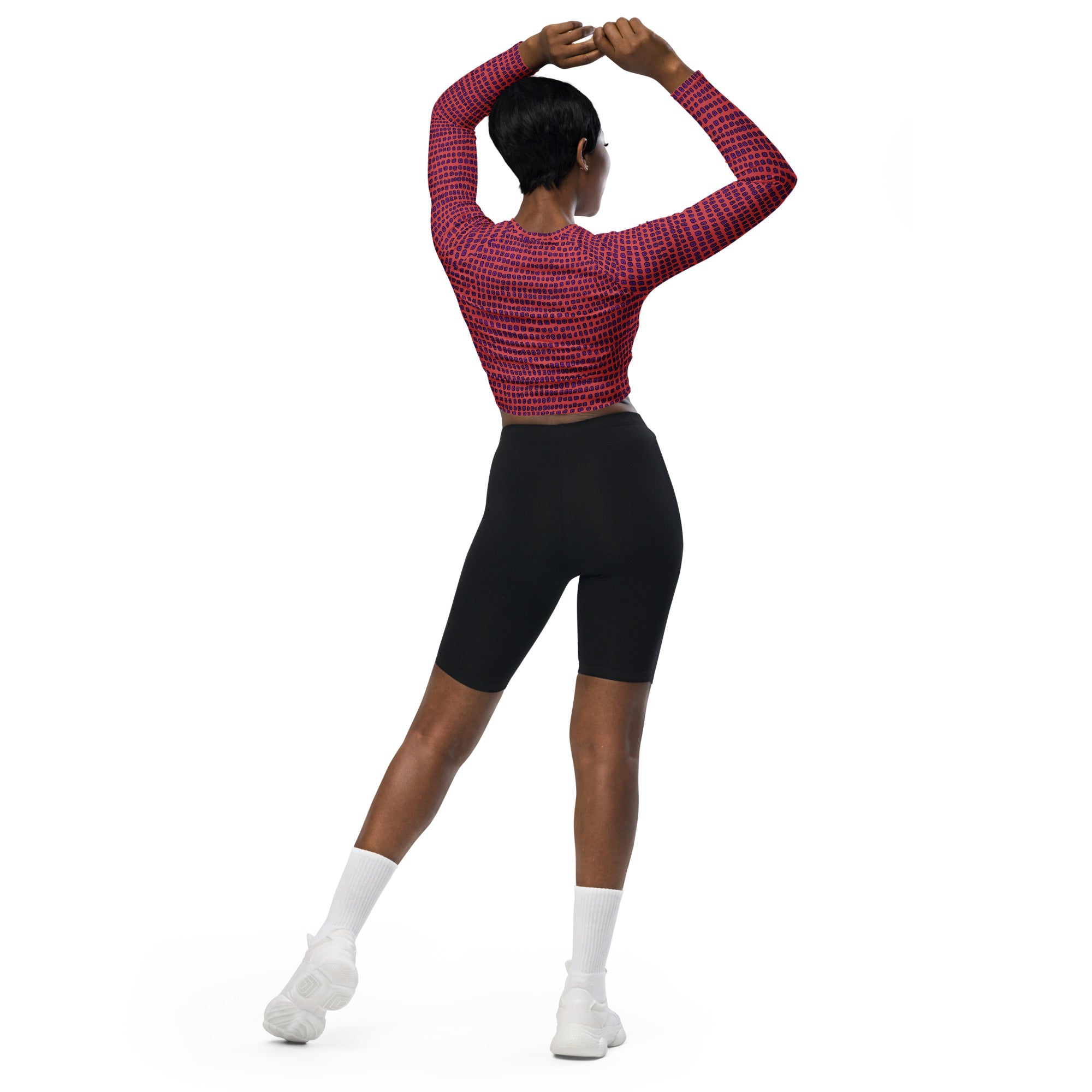 Boab Women Crop Top Rash Guard-Sherika Duckhole-PaletTheory