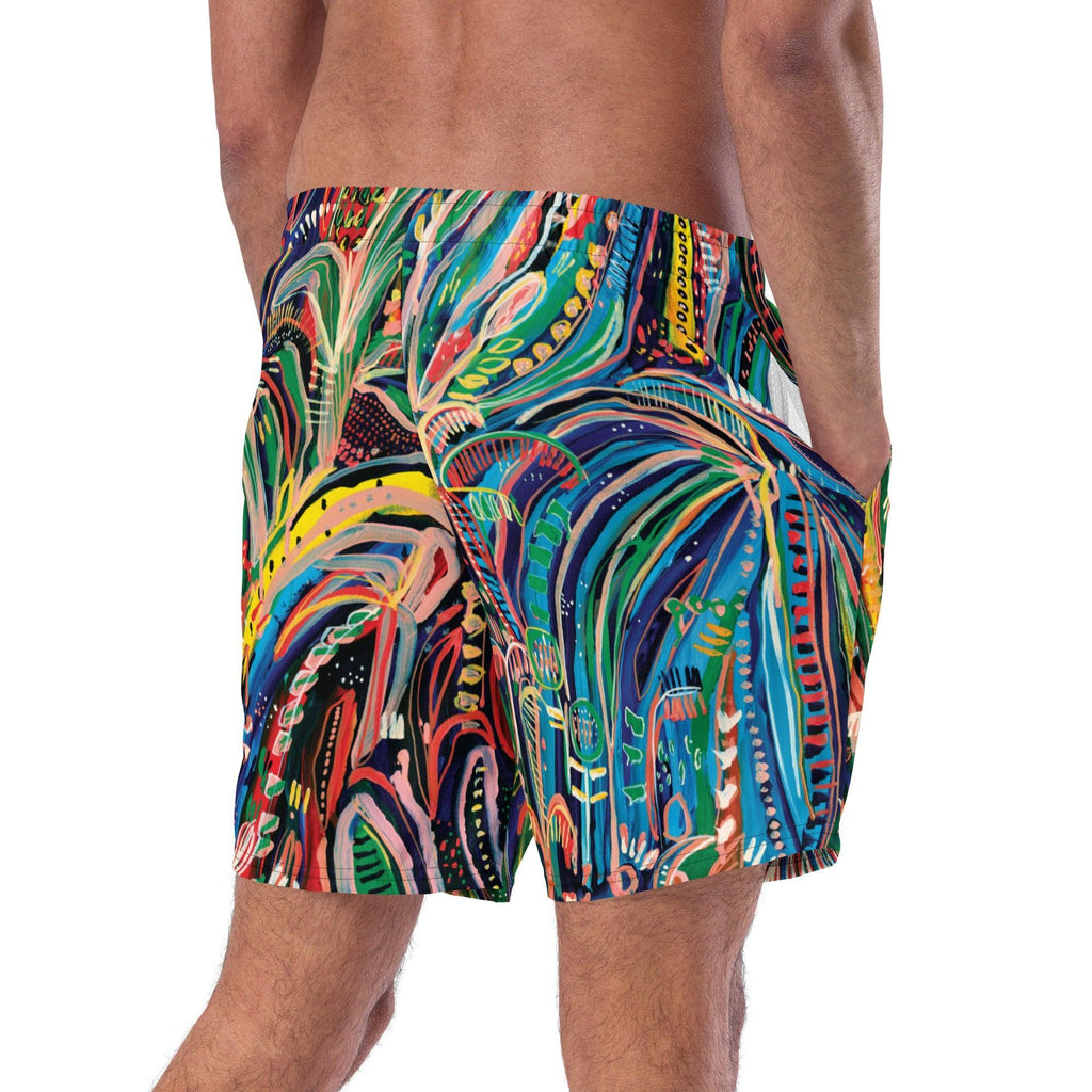Club Tropicana Men's swim trunks-SALE-Carley Bourne-PaletTheory