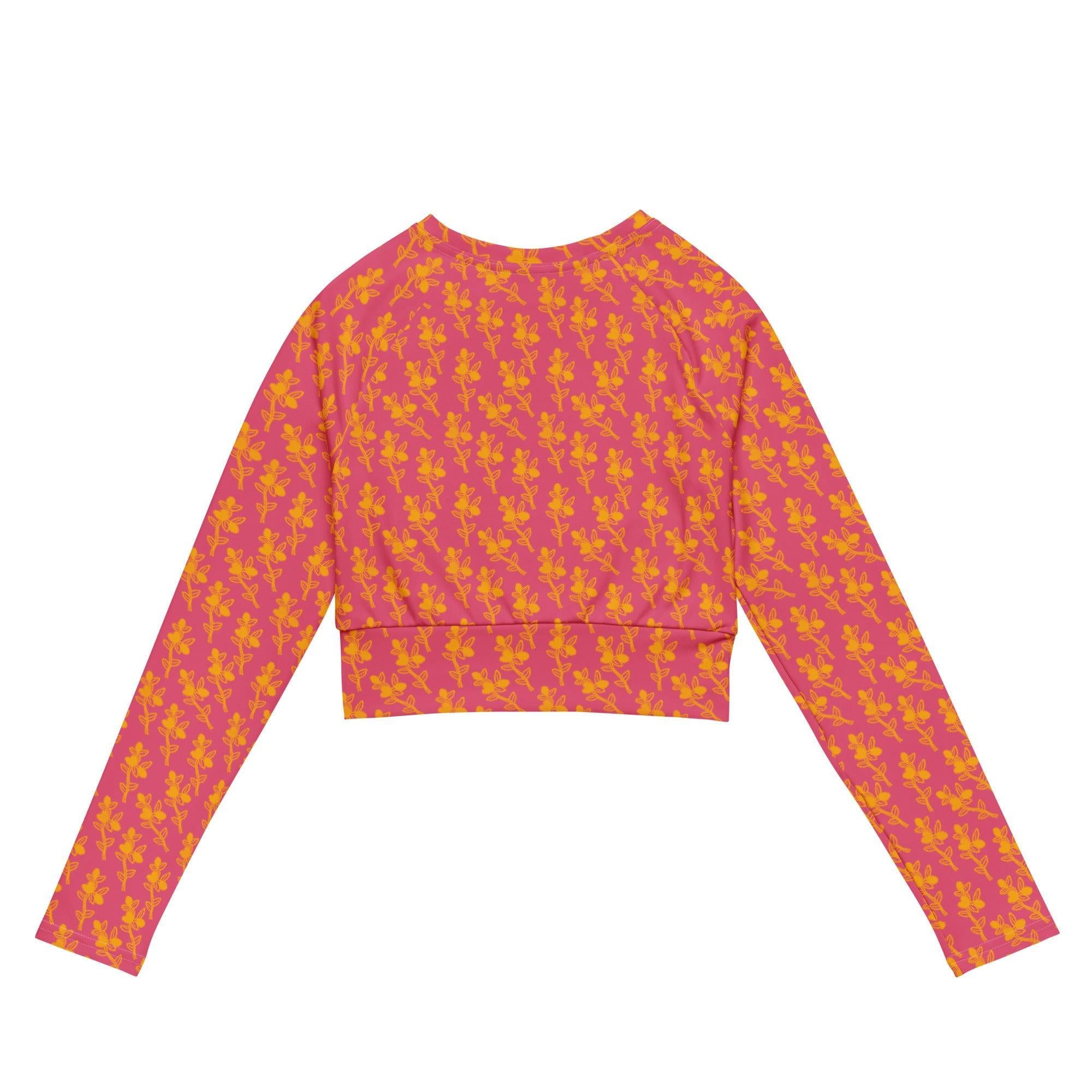 Conkerberry in Pink Crop Top Rashie-Philinka Dolby-PaletTheory