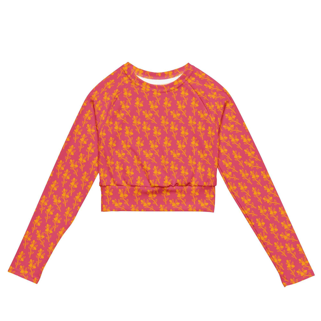Conkerberry in Pink Crop Top Rashie-Philinka Dolby-PaletTheory