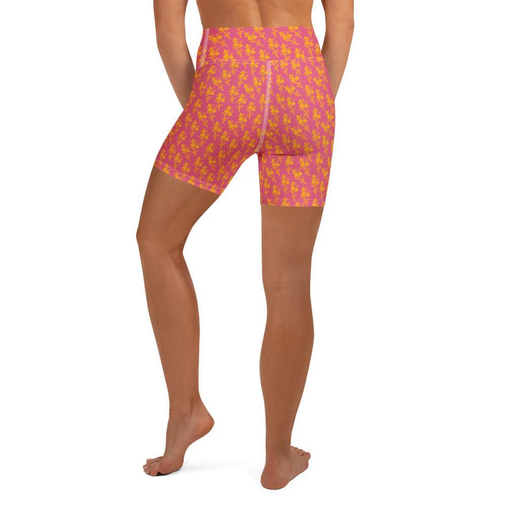 Conkerberry in Pink Swim and Yoga Shorts-Philinka Dolby-PaletTheory