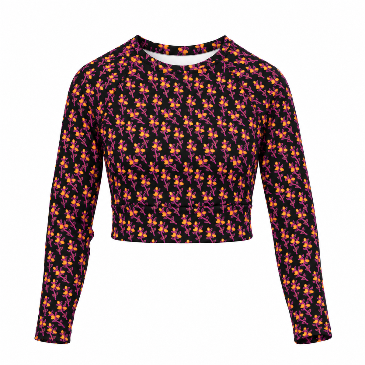 Conkerberry Women Crop Top Rash Guard