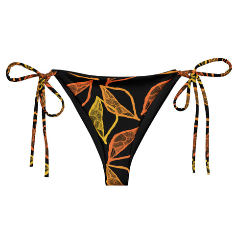 Gold Leaf Tie Side Bottoms