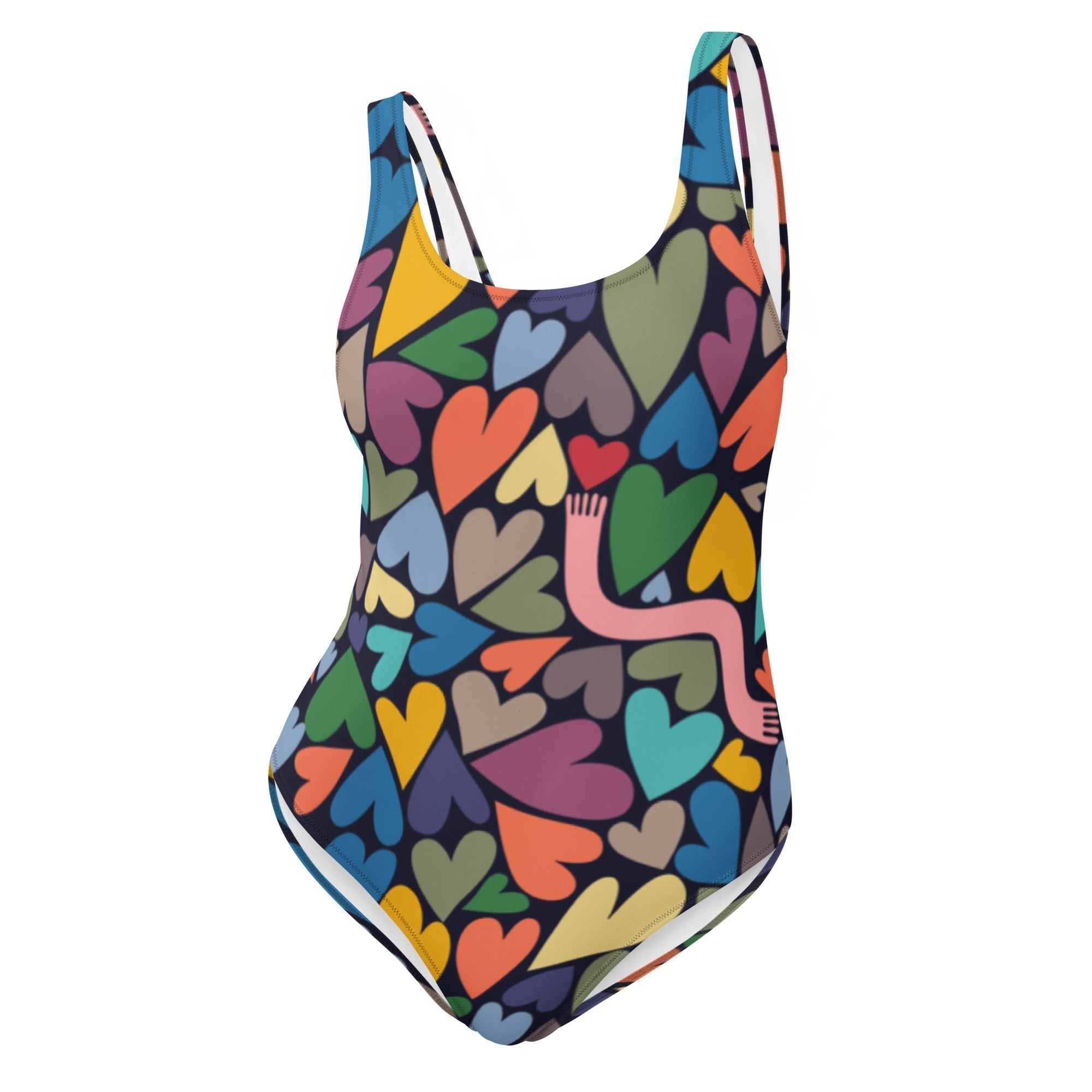 Heart Chase One-Piece Swimsuit - SALE-Thomas Heinz-PaletTheory