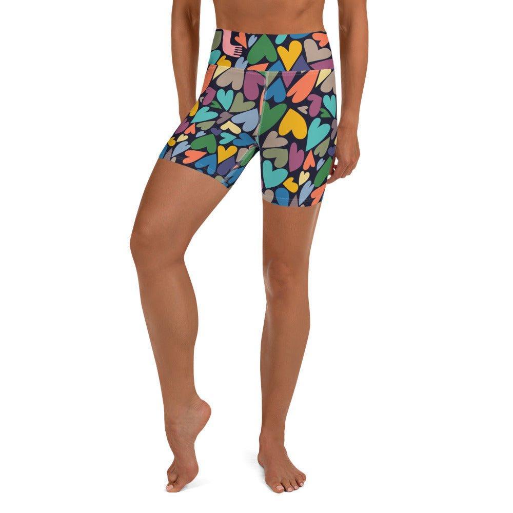 Heart Chase Swim and Yoga Shorts - SALE-Thomas Heinz-PaletTheory