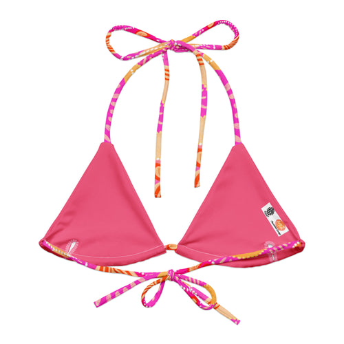 Leehan ‘Heart' - Convertible Triangle Bikini Top-Merindah-Gunya-PaletTheory