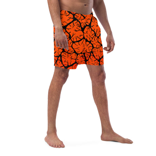 Mud Flats Men Swim Shorts-Kirsty Burgu-PaletTheory