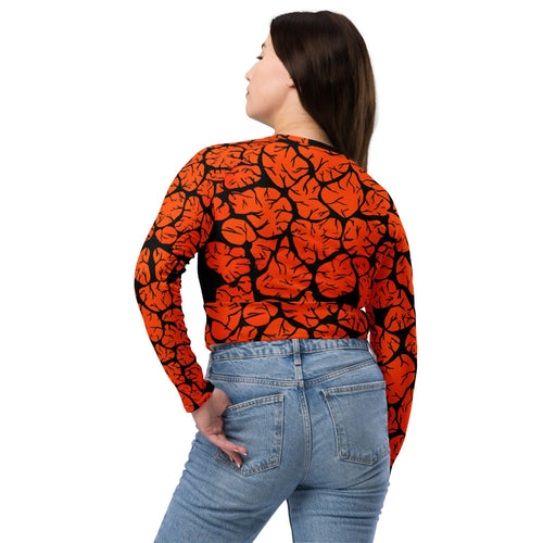 Mud Flats crop top rashguard-Kirsty Burgu-PaletTheory