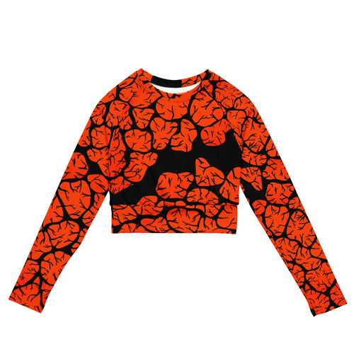 Mud Flats crop top rashguard-Kirsty Burgu-PaletTheory