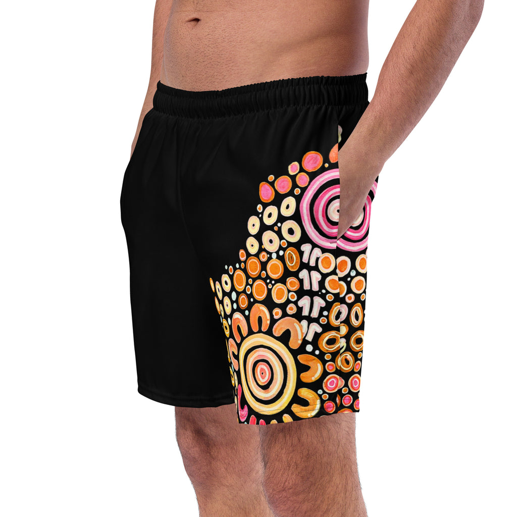Ngarrakeetoon 'Family' - Men's swim shorts-Merindah-Gunya-PaletTheory