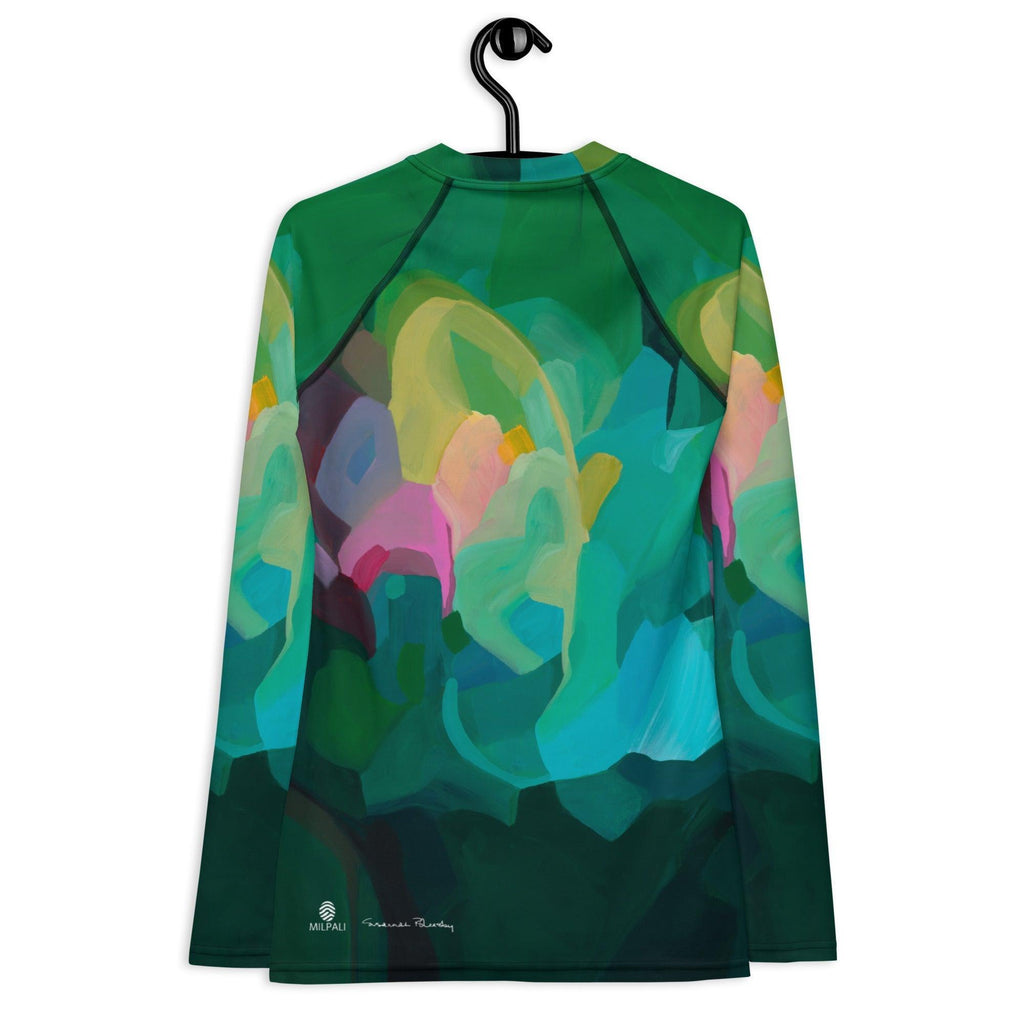 Priceless Emerald - Rashguard women-Susannah Bleasby-PaletTheory