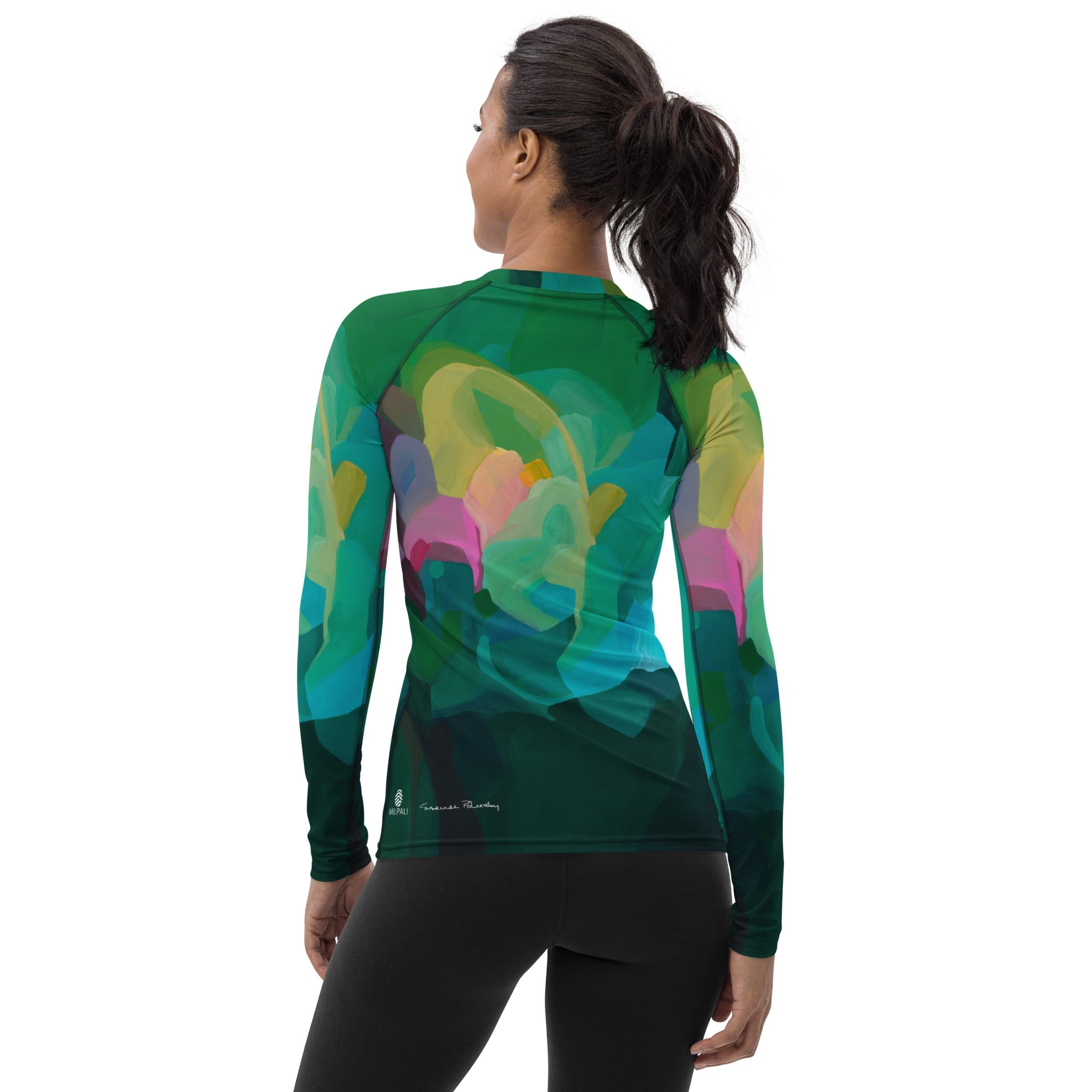 Priceless Emerald - Rashguard women-Susannah Bleasby-PaletTheory