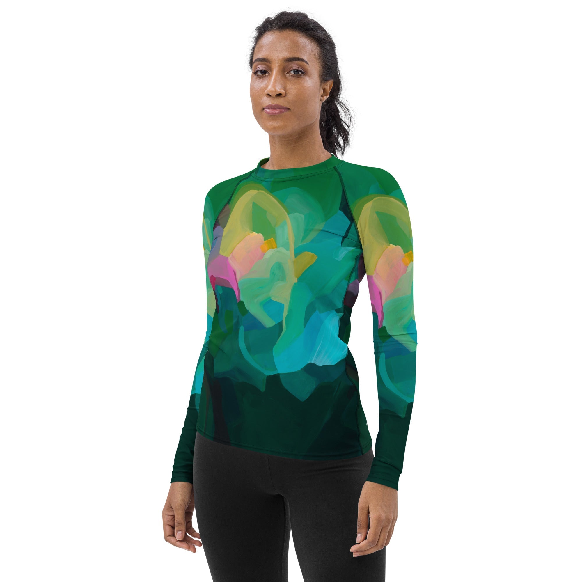 Priceless Emerald - Rashguard women-Susannah Bleasby-PaletTheory