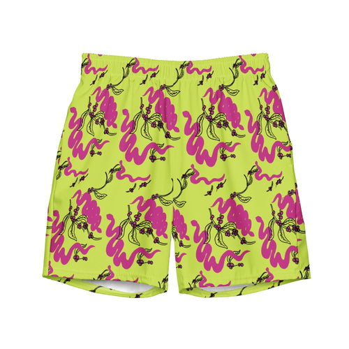 Snakes and Berries - Men Swim Shorts-Sarah Bin Hitam-PaletTheory