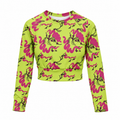 Snakes and Berries - Crop Top Rashie