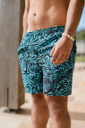 Underwater Groove Swim Shorts for Men - SALE-Thomas Heinz-PaletTheory
