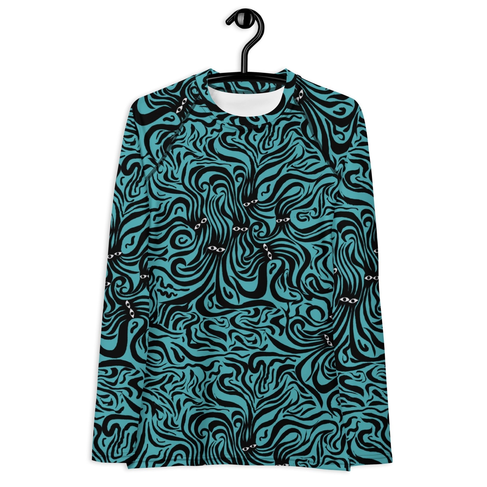 Underwater Groove Women's Rash Guard - SALE-Thomas Heinz-PaletTheory