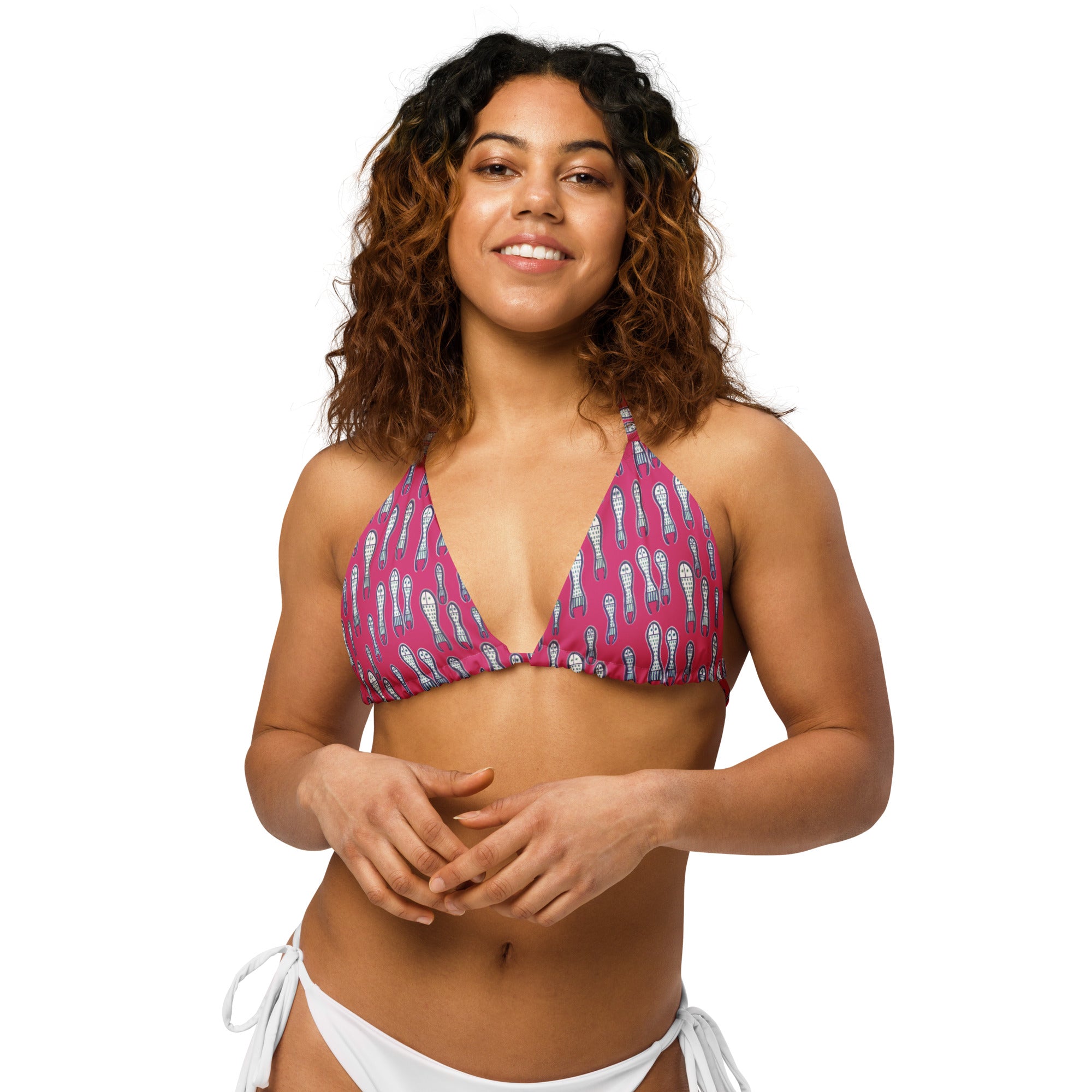 Ungud and Jiaa Dreaming Triangle Bikini Top-Ian Healy-PaletTheory