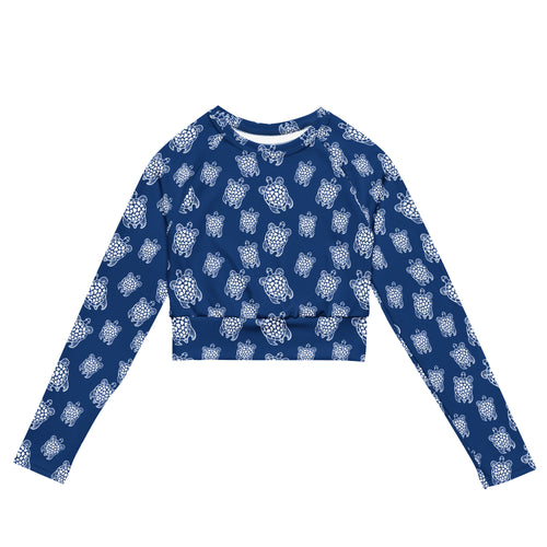 Wali Women Crop Top Rash Guard-Kirsty Burgu-PaletTheory