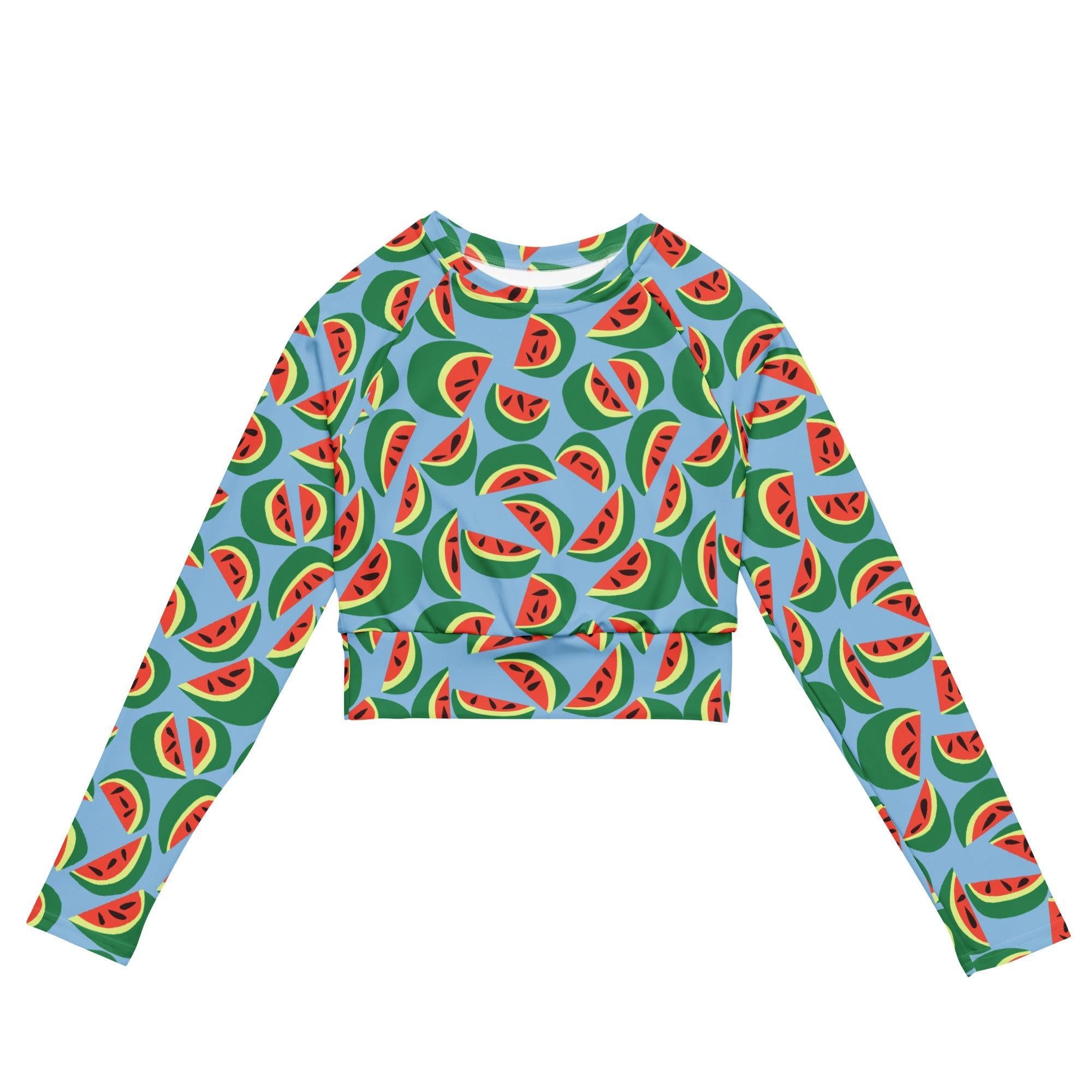 Watermelons Crop Top Rashie-Thomas Heinz-PaletTheory
