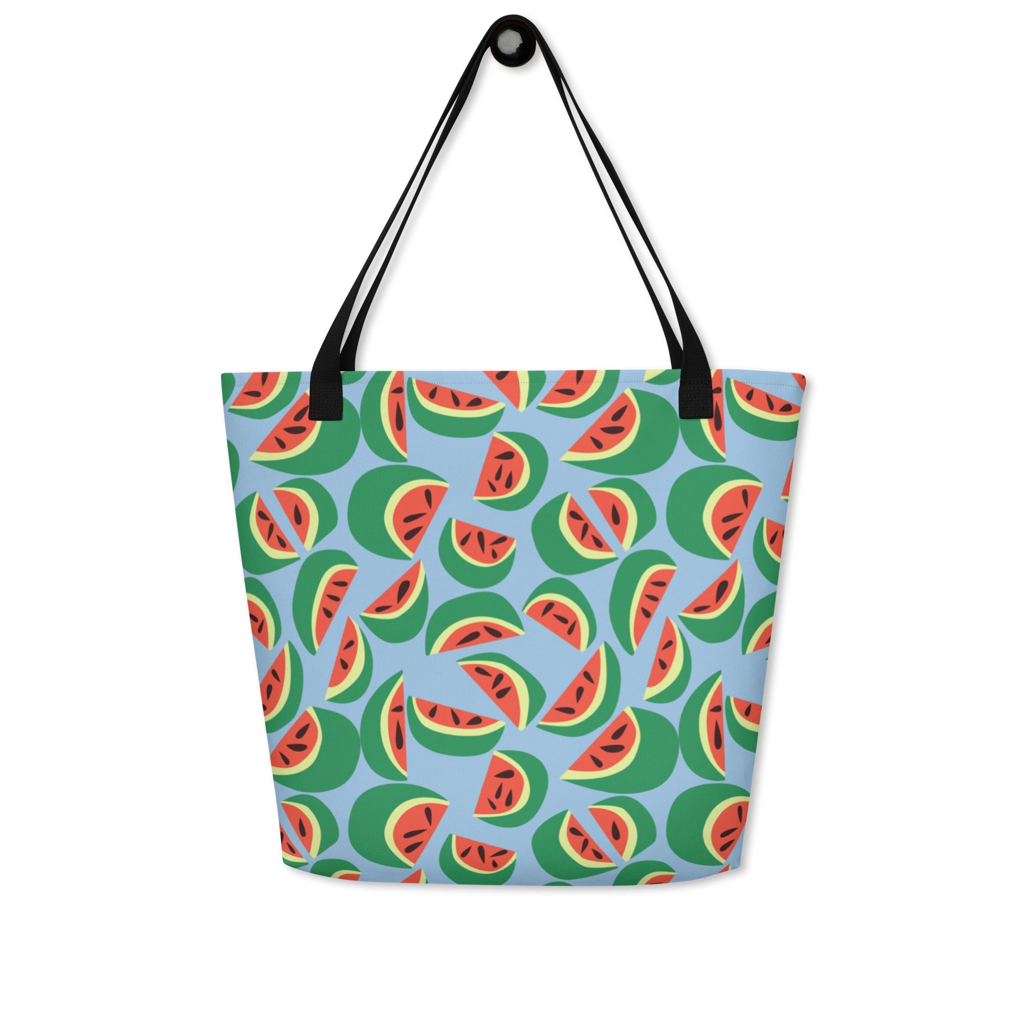 Watermelons Large Tote Bag with pocket-Thomas Heinz-PaletTheory