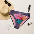 We should all be more Purple - Recycled high-waisted bikini Bottoms-Susannah Bleasby-PaletTheory