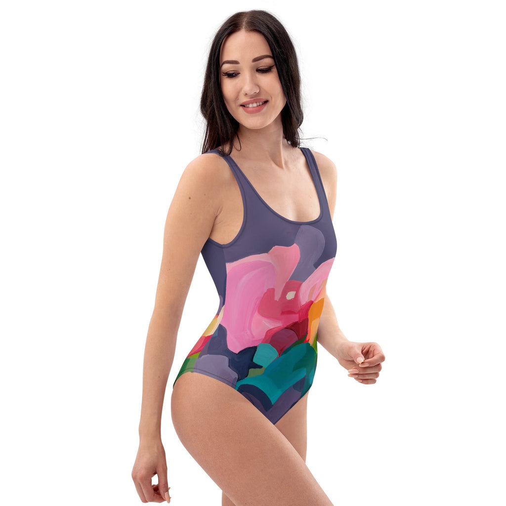 We should all be more purple - One-Piece Swimsuit-SALE-Susannah Bleasby-PaletTheory