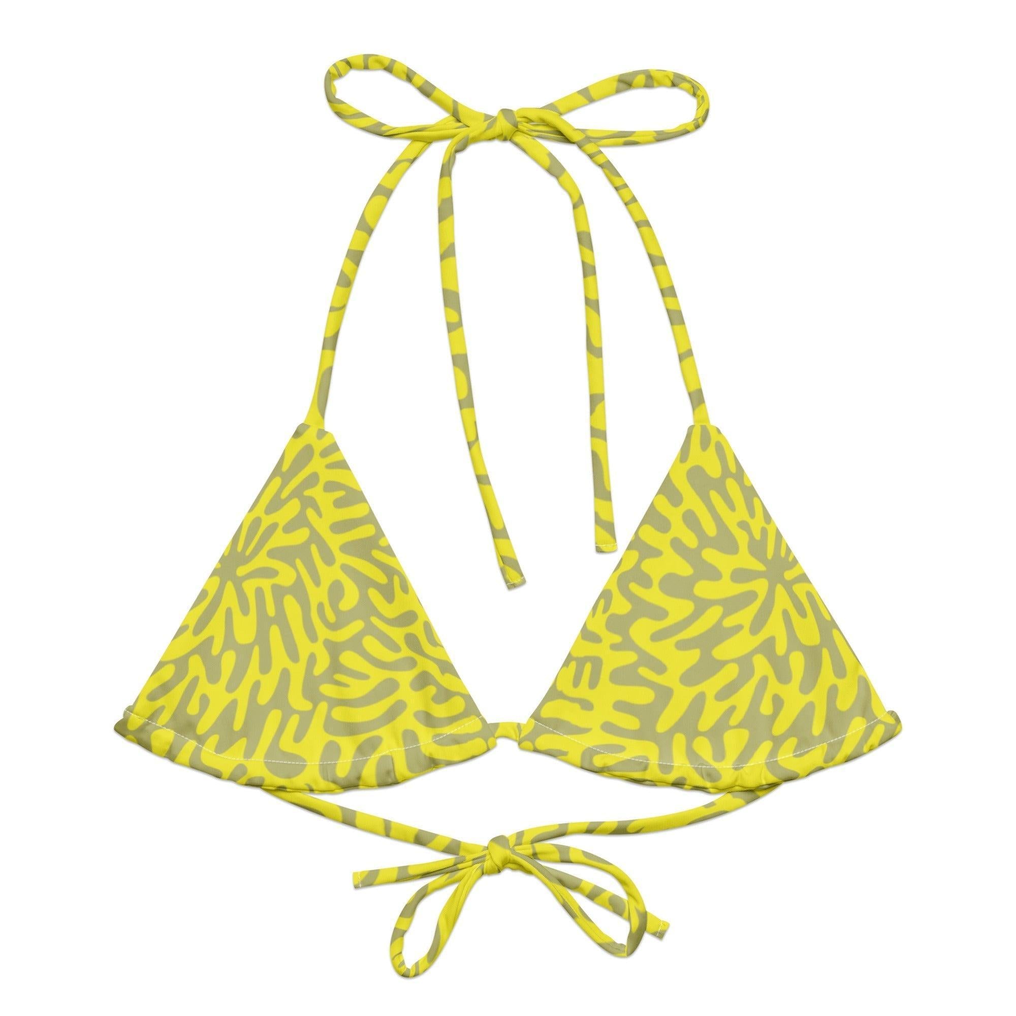 Wobbly Triangle Bikini Top - SALE-Thomas Heinz-PaletTheory