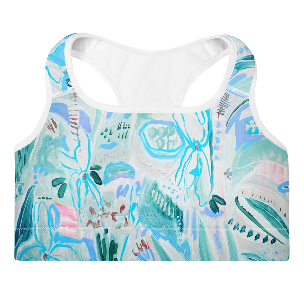 Summer Soiree Padded Sports Bra