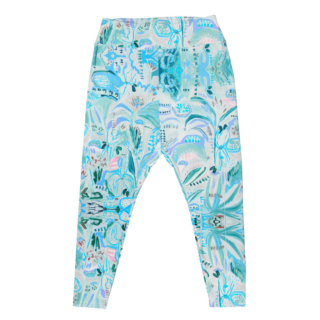 Summer Soiree Plus Size Leggings