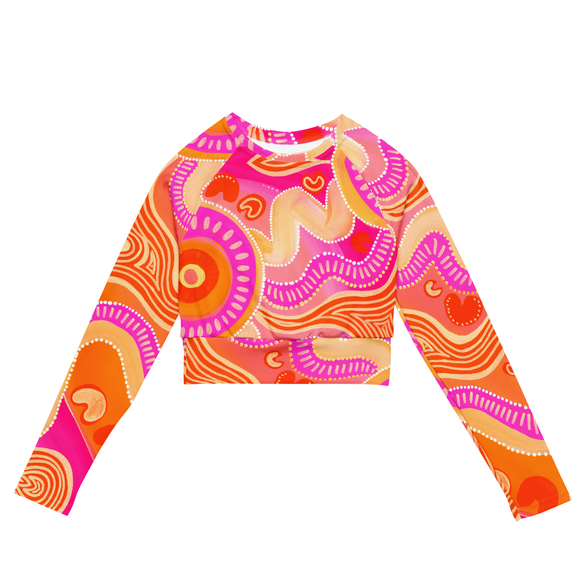 Leehan ‘Heart’ - Crop Top Rashie