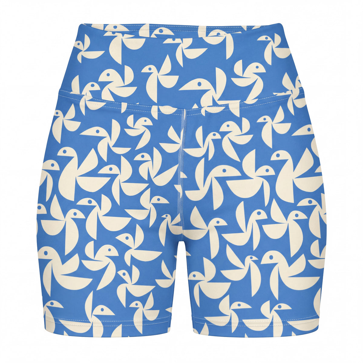 Birds Swim and Yoga Shorts