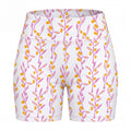 Wattle Tree Flower Women Swim Shorts