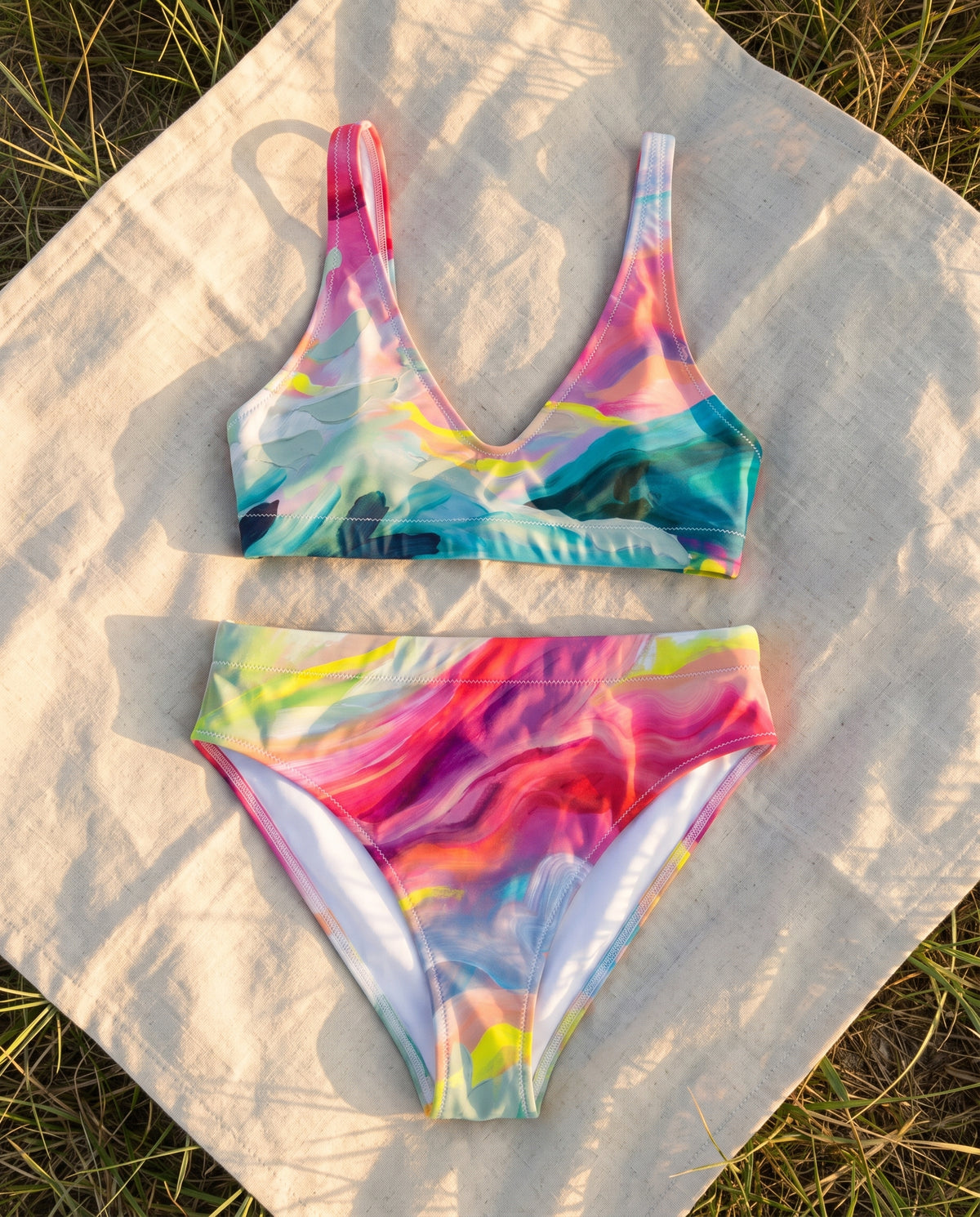 Sugar Coated Bralette Swimwear Top by Julie Amlin