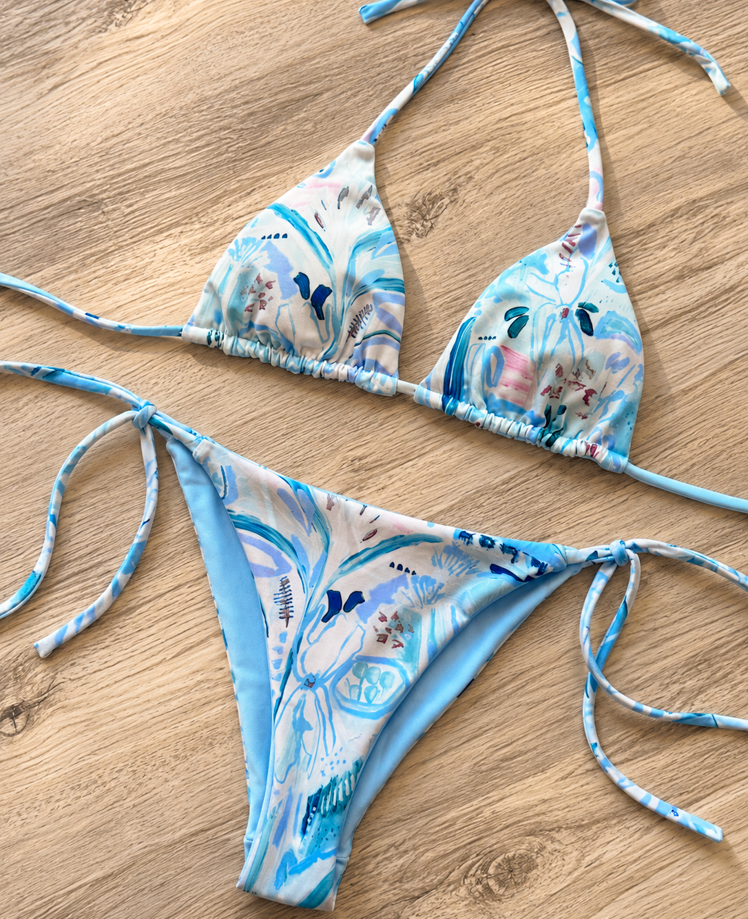 Summer Soiree Triangle Bikini Top