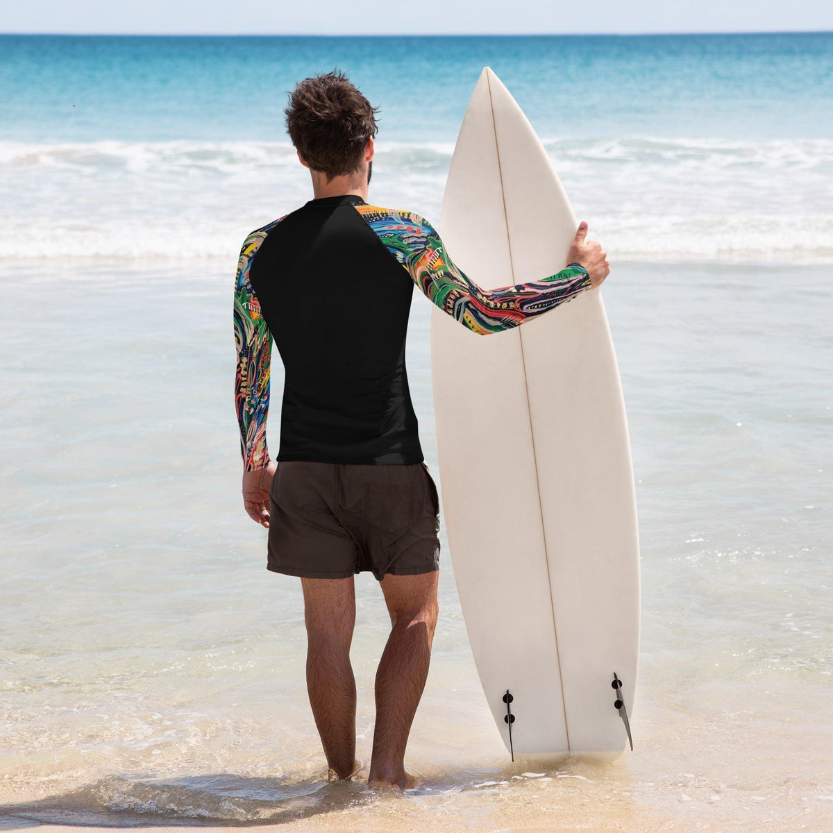 Club Tropicana by Carley Bourne - Rashguard men-Carley Bourne-PaletTheory