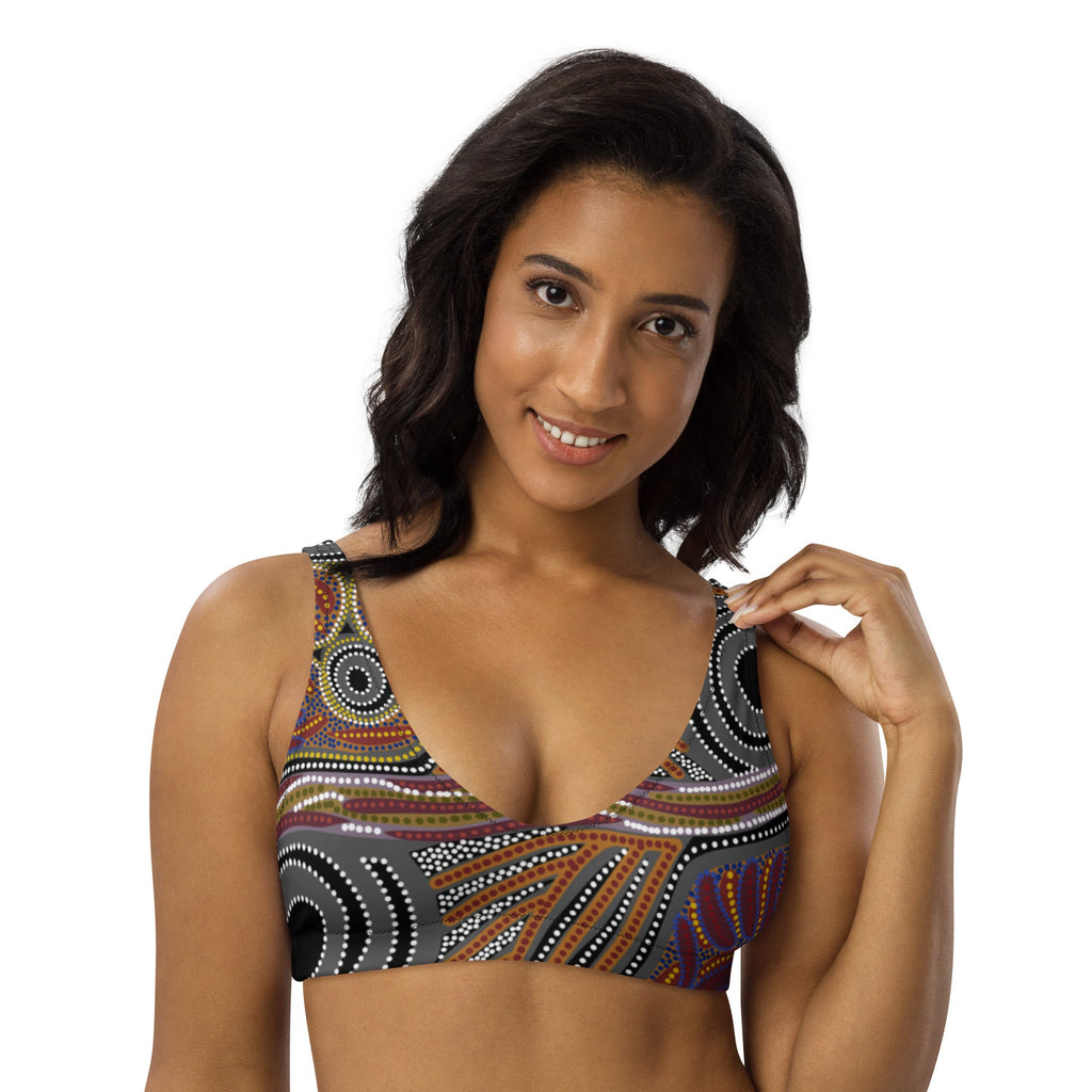 Kungka Bralette Top - SALE-Francine Kulitja-PaletTheory