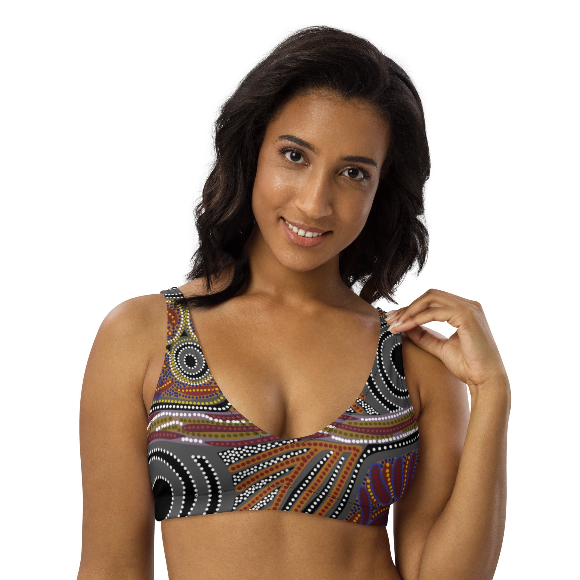 Kungka Bralette Top - SALE-Francine Kulitja-PaletTheory